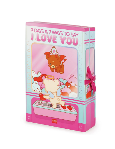 Scatola con 7 sorprese - 7 Days & 7 Ways to Say I Love You Legami