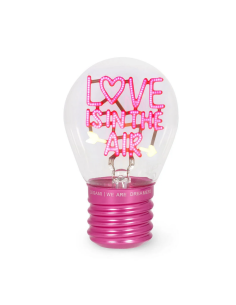 Lampada Decorativa da Tavolo a Forma di Lampadina - Love is in the Air - Legami
