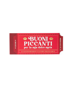 Blocchetto da 24 Voucher Piccanti Legami