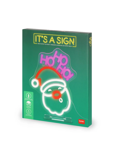 Lampada Led Effetto Neon Santa Claus It's a Sign Legami Milano