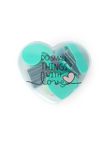 Mini Set di Cancelleria - Heart Legami