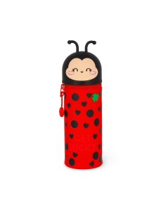 Astuccio 2-in-1 in Silicone Ladybug "Get Lucky" Legami