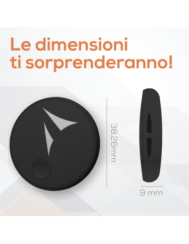 Zaino Love Kids Blu Con Tracker INCLUSO Techmade