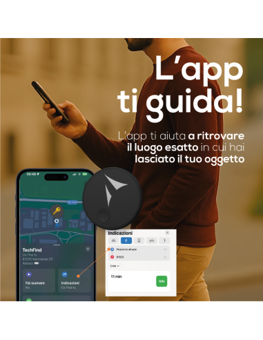 Zaino Love Kids Blu Con Tracker INCLUSO Techmade