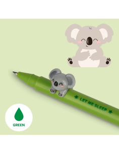 Penna Gel con Animaletto Decorativo Koala "Let me sleep" Lovely Friends Legami 2