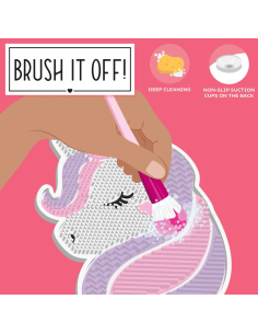 Tappetino Pulisci Pennelli da Trucco Unicorn - Brush it Off! Legami 2
