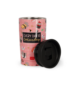 Bicchiere Termico 275 ml Sushi Cat Hot & Cold Legami 2