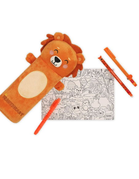 Astuccio Soffice Felpato Lion "The King" Super Soft Legami