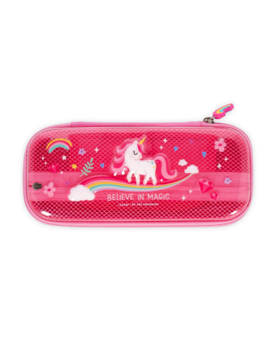 Astuccio Trasparente Rigido Unicorn WonderWow Legami
