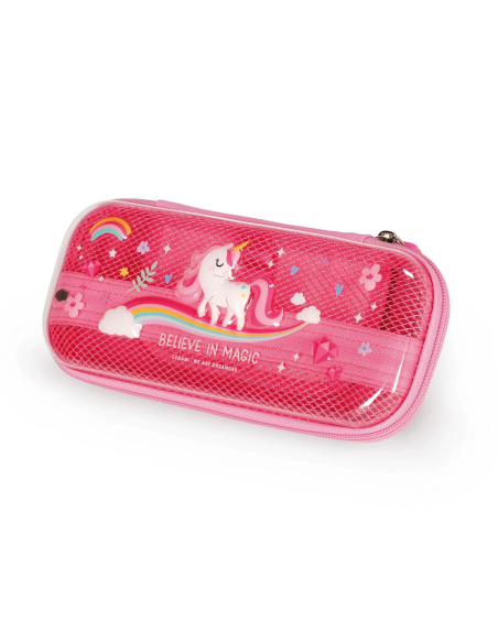 Astuccio Trasparente Rigido Unicorn WonderWow Legami