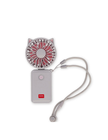 Ventilatore portatile ricaricabile - Kitty Legami