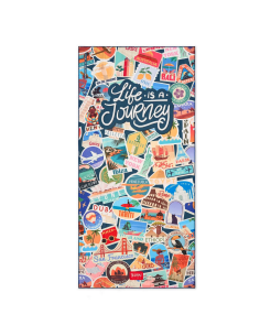 Telo Mare Travel Stickers Beach Towel Legami