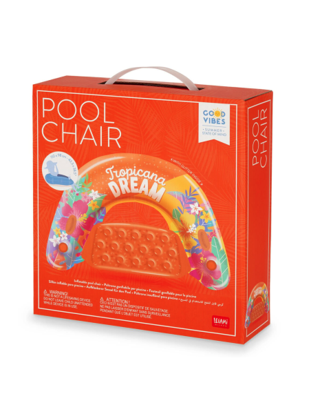 Poltrona gonfiabile per piscina Tropicana Dream Legami