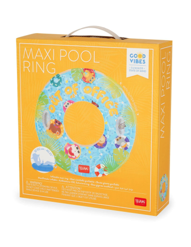 Maxi Ciambella Gonfiabile Out of Office Maxi Pool Ring Legami