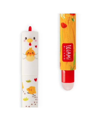 Penna Cancellabile Hen "I Care a Lot" Legami