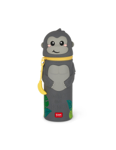 Astuccio 2-in-1 in Silicone Gorilla "Wild but Kind" Legami