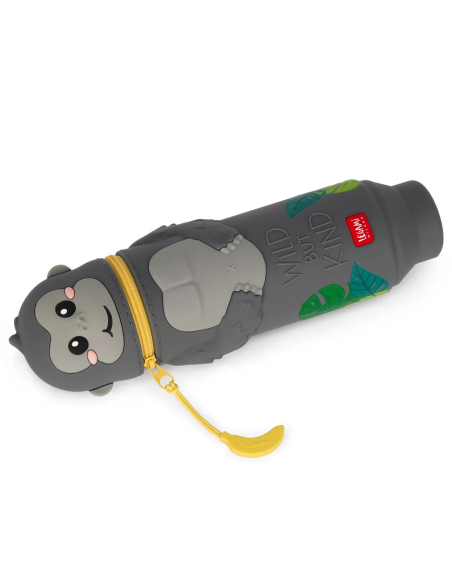 Astuccio 2-in-1 in Silicone Gorilla "Wild but Kind" Legami