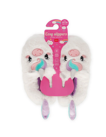 Pantofole Unicorn Medium Cosy Slippers Legami