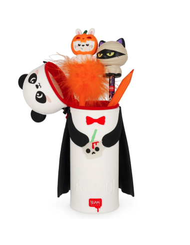 Astuccio 2-in-1 in Silicone Panda "Bam-Boo" Halloween Kawaii Legami