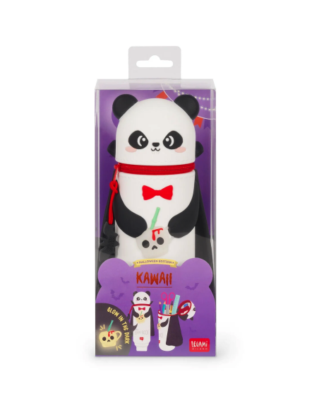 Astuccio 2-in-1 in Silicone Panda "Bam-Boo" Halloween Kawaii Legami