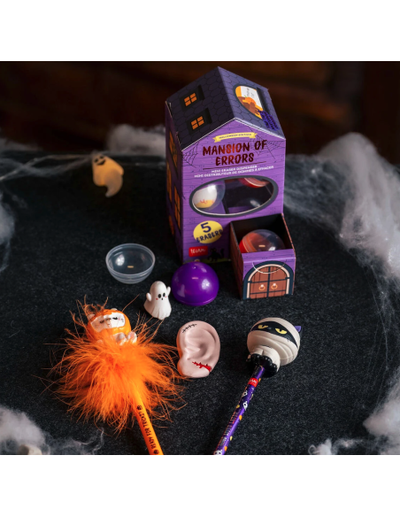 Matita con Antistress Halloween Mummy Cat "Nine Lives Later Squeezies Legami
