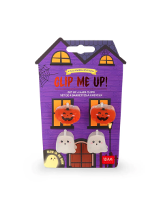 Set di 4 Mini Mollette per Capelli Halloween - Clip Me Up Legami