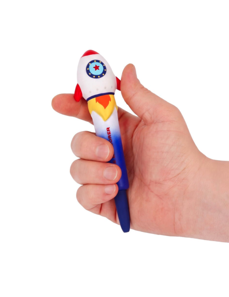 Penna Antistress Rocket Space Explorer Squeezies Legami