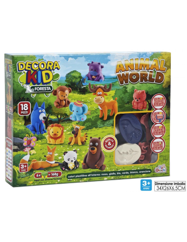 Decora Kid Foresta Animal World Tu Giochi