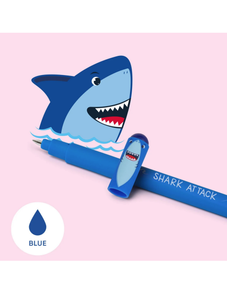 Penna Gel Cancellabile Shark Legami
