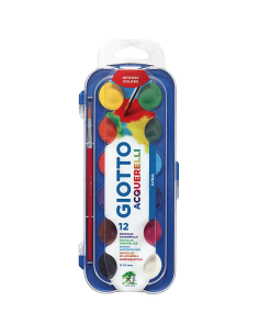 Acquerelli giotto 12pz