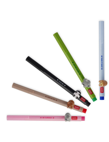 Penna Gel con Animaletto Decorativo Monster "Aaargh-dorable!" Lovely Friends Legami