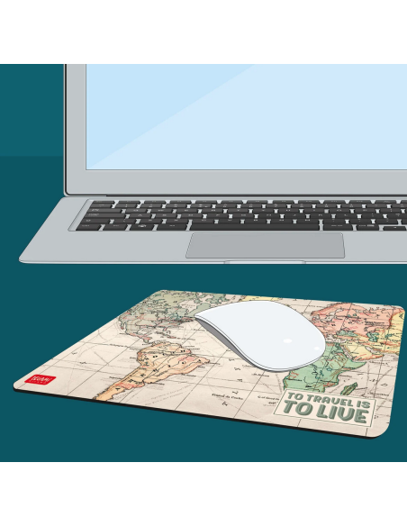 Tappetino per Mouse Travel Map Legami