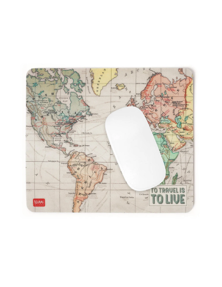 Tappetino per Mouse Travel Map Legami