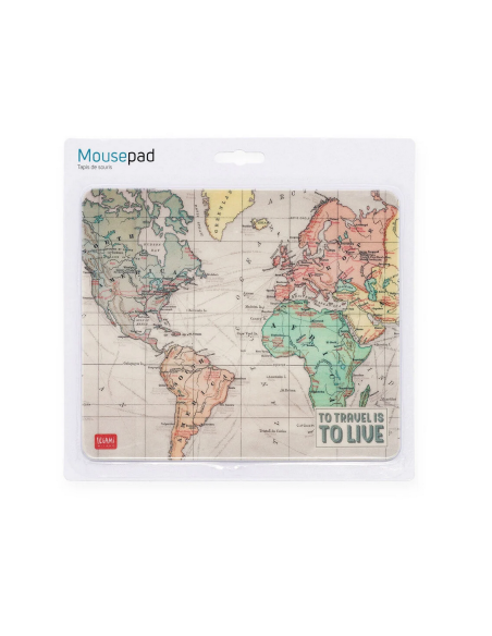Tappetino per Mouse Travel Map Legami
